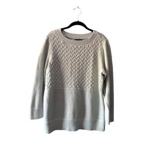 Plus Size Karen Scott Pale Blue Crewneck Sweater